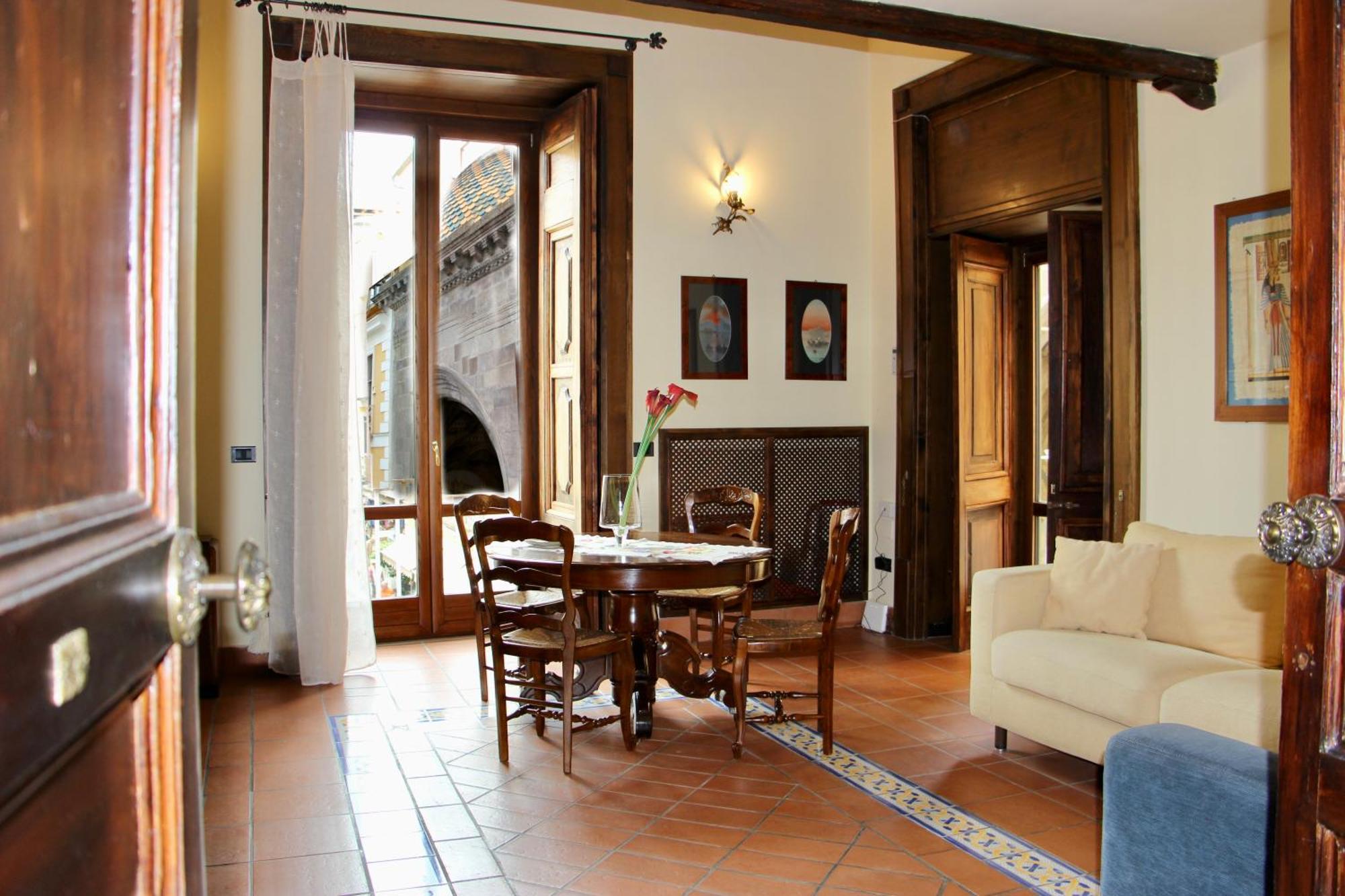 Apartmán Palazzo Ammone - Sedil Dominova Sorrento Exteriér fotografie
